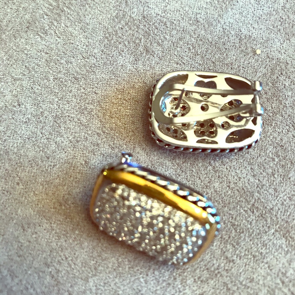 French Back Pierced Earring